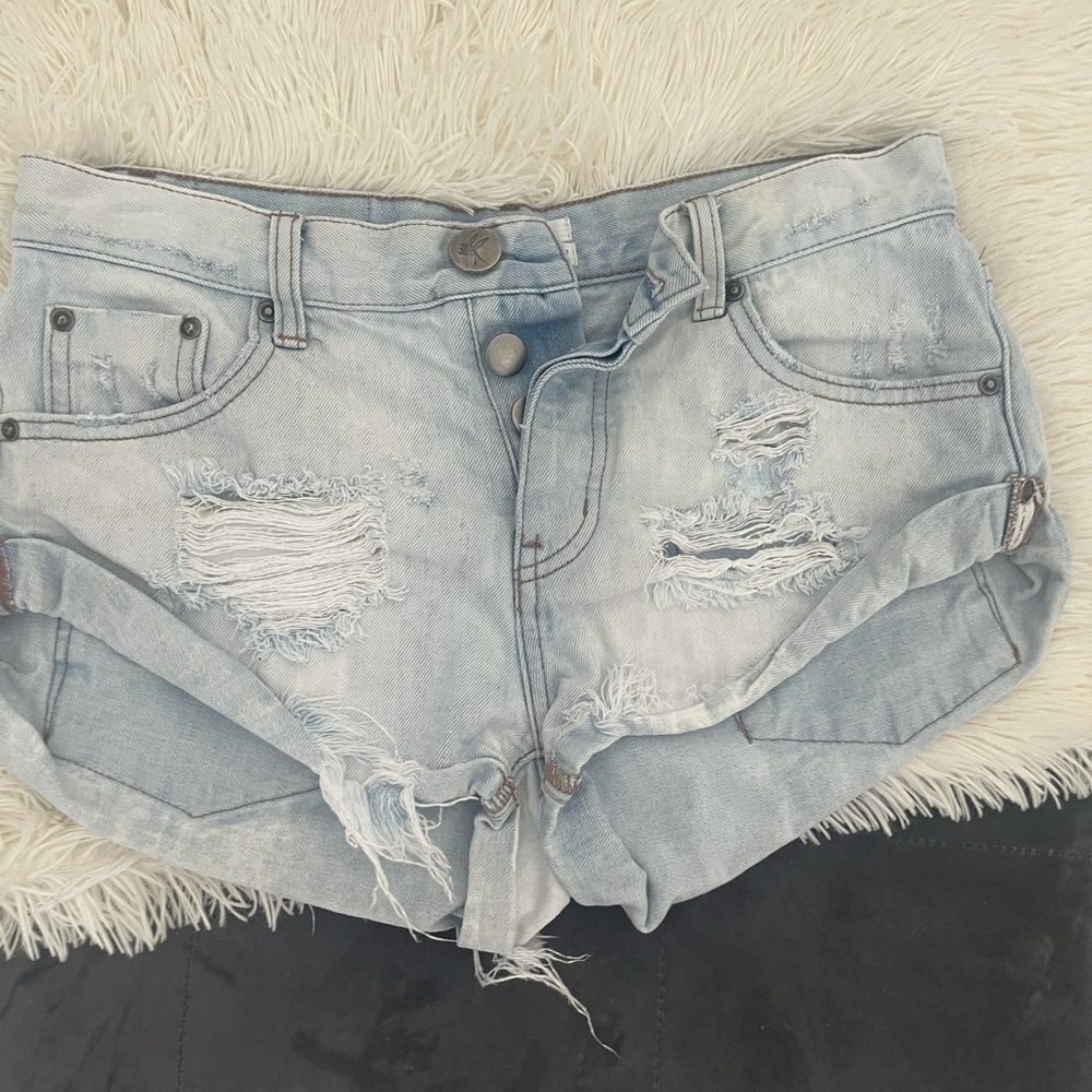 One teaspoon bandits light denim